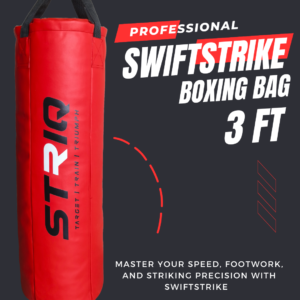 SwiftStrike 3FT Professional Boxing Bag Red