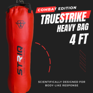 TrueStrike 4FT Combat Edition Heavy Bag Red