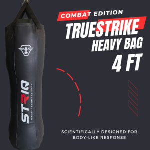 TrueStrike 4FT Combat Edition Heavy Bag Black